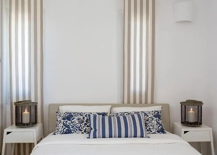 Deluxe Mykonos Del Sol Junior Outdoor Pool Ornos Villa *