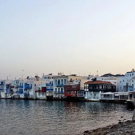 Deluxe Mykonos Del Sol Junior Outdoor Pool Ornos Villa Mykonos Town